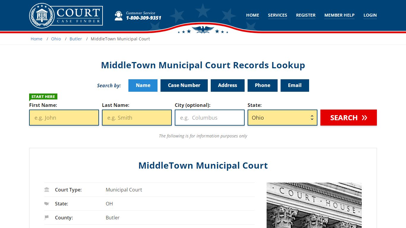 MiddleTown Municipal Court Records | MiddleTown, Butler County, OH ...